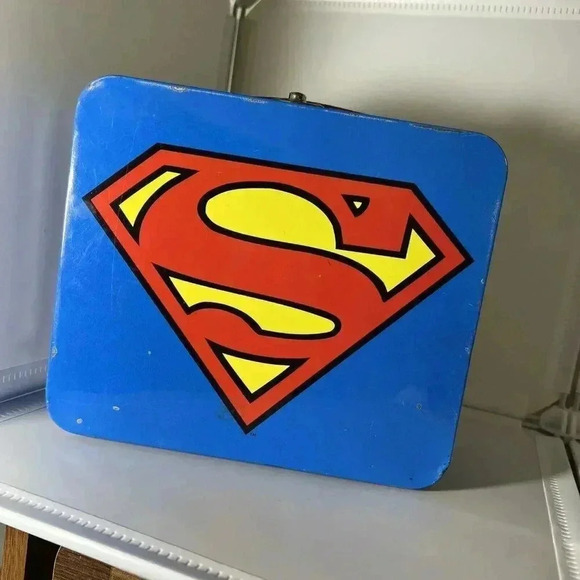 Metal Superman Lunchbox Modern 2000s - Picture 4 of 10
